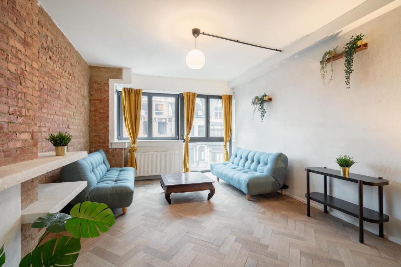 Charming And Spacious Antwerp City Center Apartments Antuérpia Exterior foto