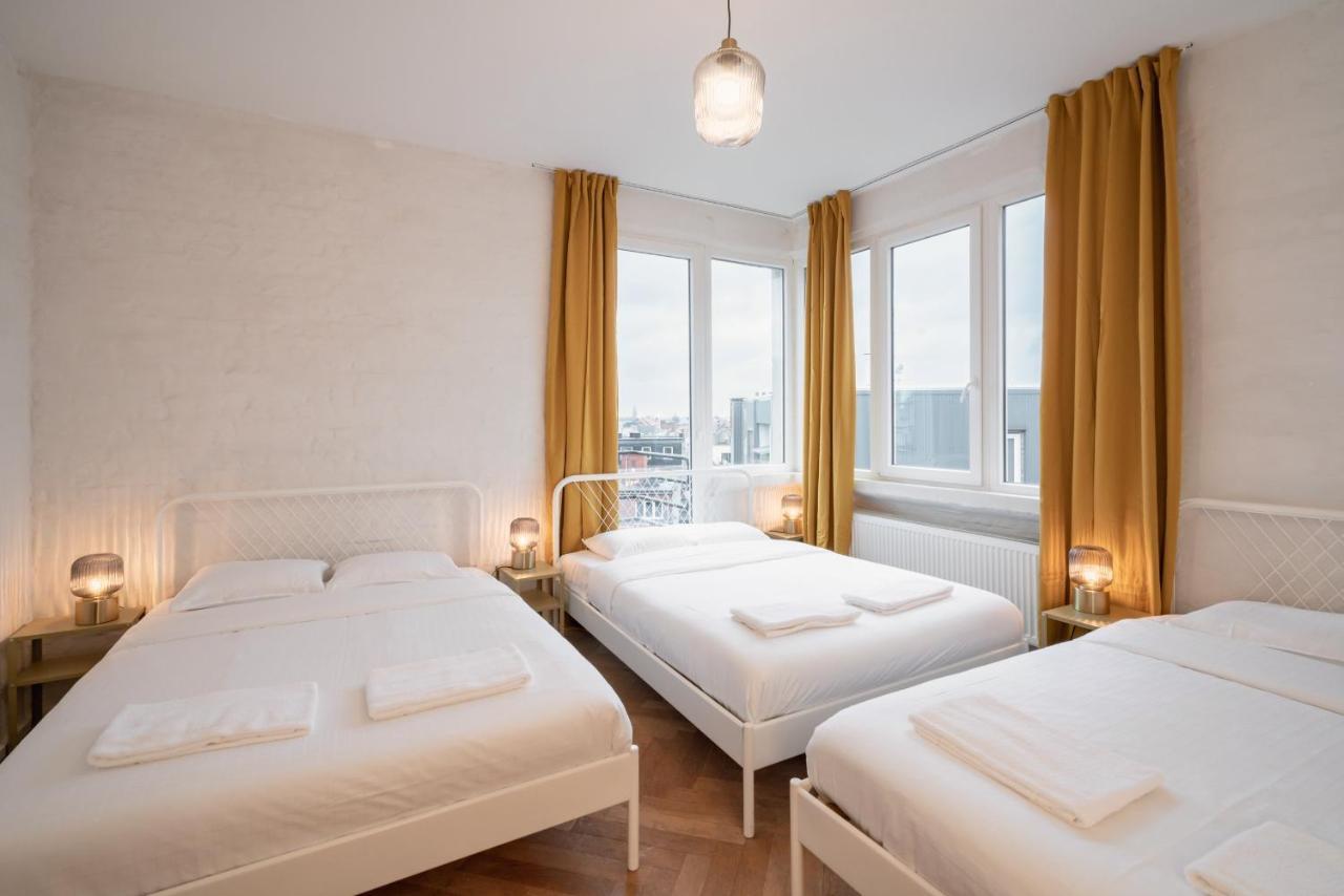 Charming And Spacious Antwerp City Center Apartments Antuérpia Exterior foto